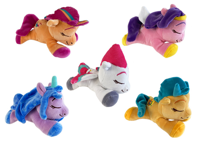(Mis 1) MY LITTLE PONY Peluche sdraiato 15cm -5ass…x25